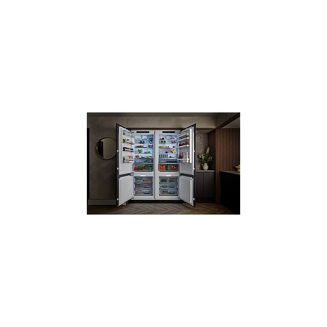 Siemens KB96NADD1, built-in fridge-freezer with freezer at bottom