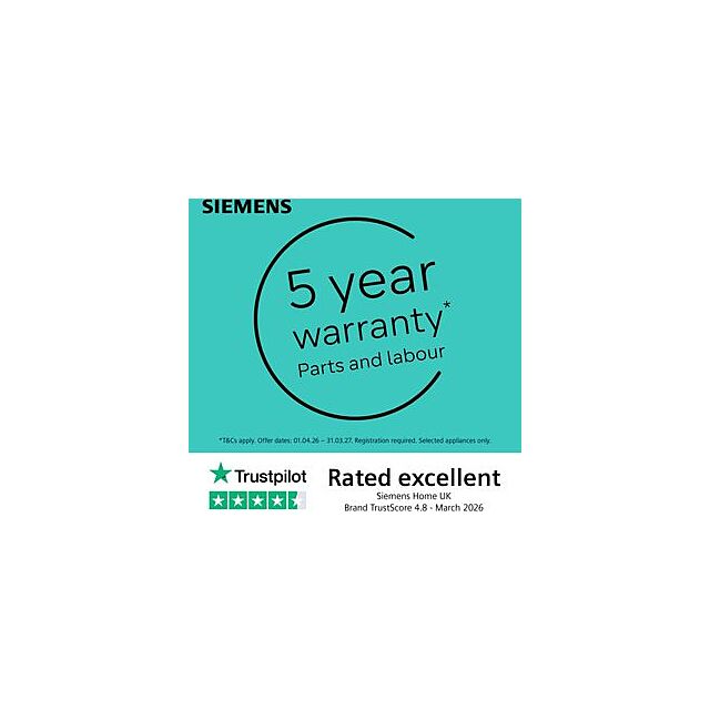 Siemens SN25EC13CE, Free-standing dishwasher