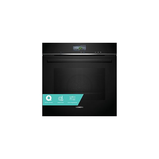 Siemens HR776G1B1B, Built-in oven with added steam function