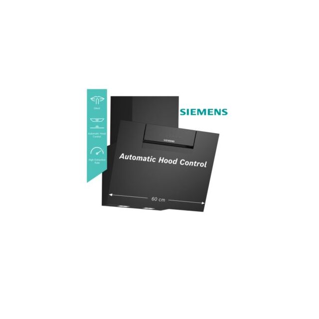 Siemens LC67KFN60B, Wall-mounted cooker hood