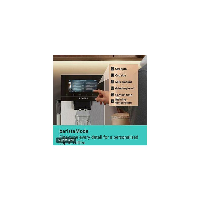 Siemens TQ923G03, Fully automatic coffee machine