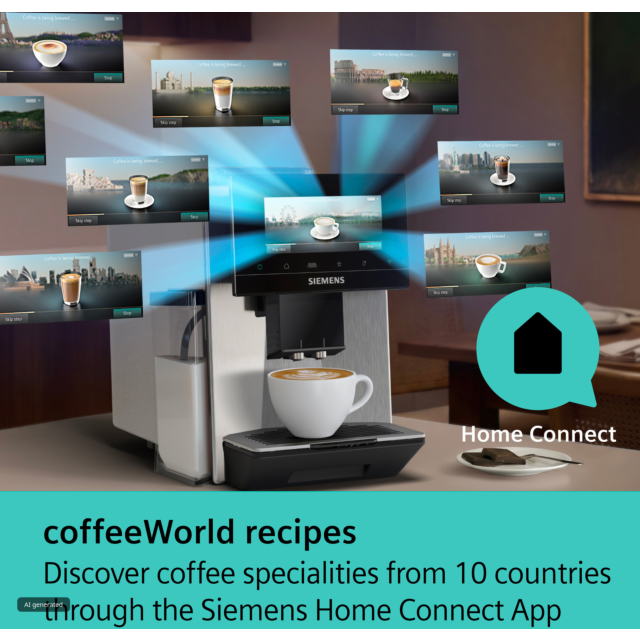 Siemens TQ923G03, Fully automatic coffee machine