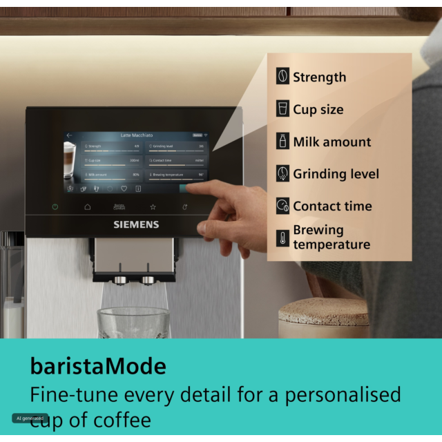Siemens TQ927G03, Fully automatic coffee machine