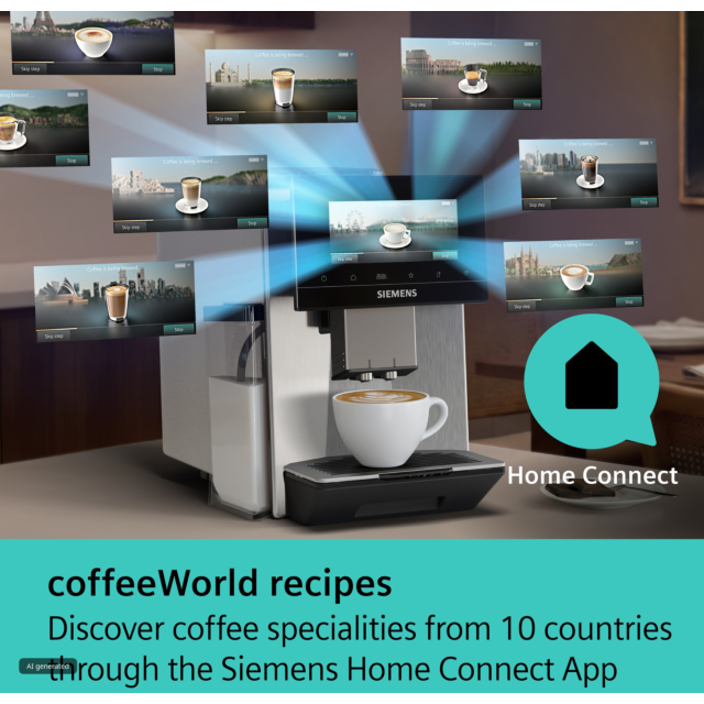 Siemens TQ927G03, Fully automatic coffee machine