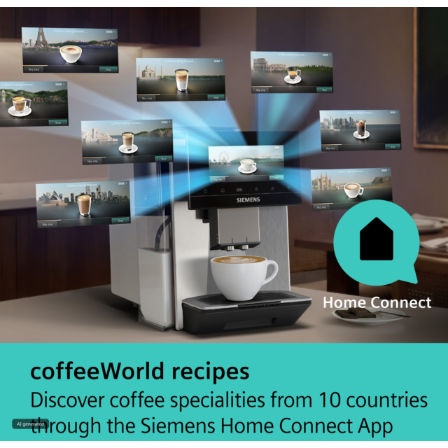 Siemens TQ927GZ3, Fully automatic coffee machine