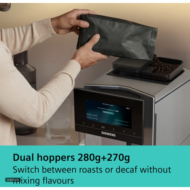 Siemens TQ927GZ3, Fully automatic coffee machine