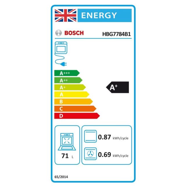 Bosch HBG7784B1, Built-in oven