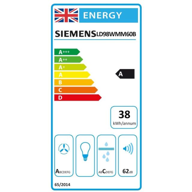 Siemens LD98WMM60B, Downdraft hood