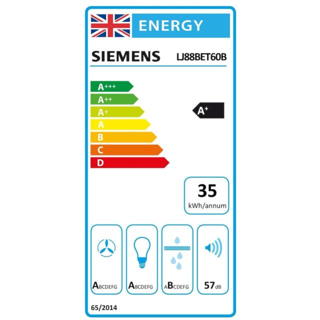 Siemens LJ88BET60B, Integrated Design Hood
