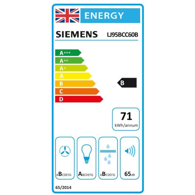 Siemens LJ95BCC60B, Integrated Design Hood