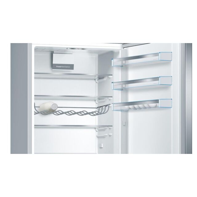 Bosch KGE49AICAG, Free-standing fridge-freezer with freezer at bottom
