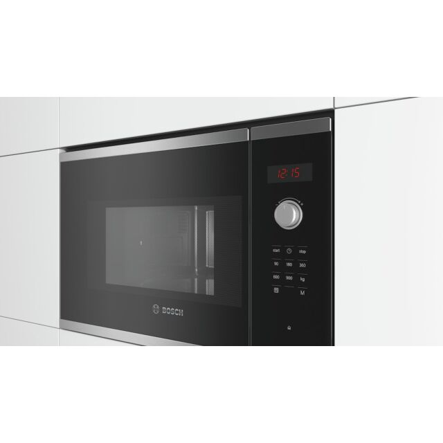 Bosch BFL553MS0B, Built-in microwave oven