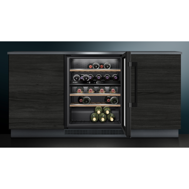 Siemens KU21WAHG0G, Built-in wine cooler