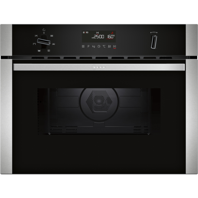 Neff C1AMG84N0B, Built-in microwave oven with hot air