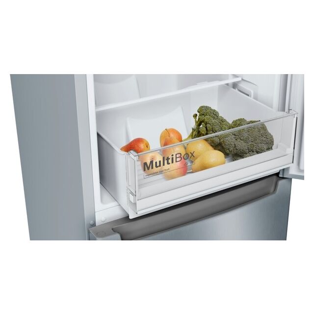 Bosch KGN33NLEBG, Free-standing fridge-freezer with freezer at bottom