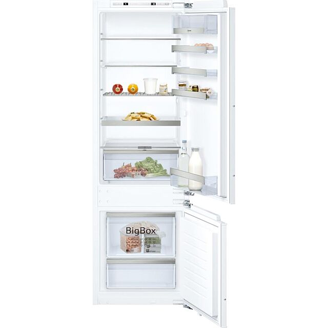 Neff KI6873FE0G, Built-in fridge-freezer with freezer at bottom