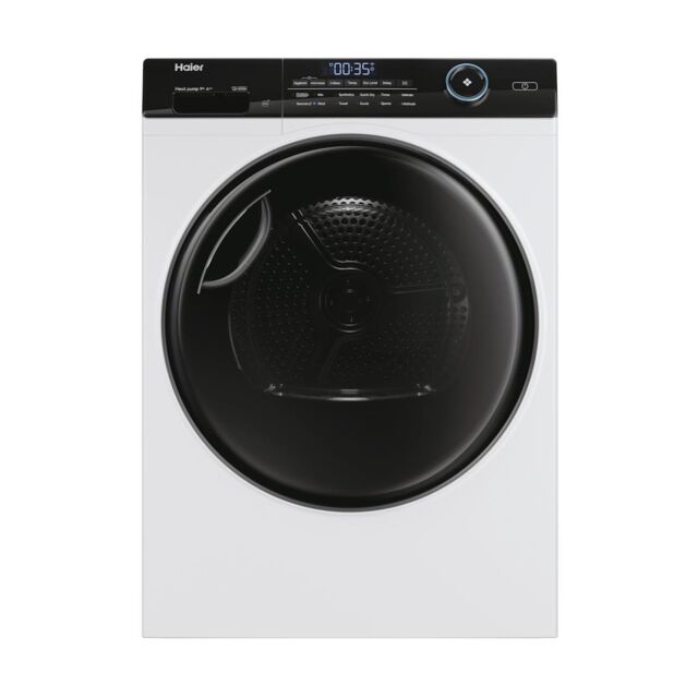 Haier I Pro Series 5 HD90-A3959 9kg Heat pump tumble dryer with A+++ Energy Rating - White