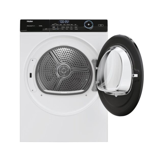 Haier I Pro Series 5 HD90-A3959 9kg Heat pump tumble dryer with A+++ Energy Rating - White