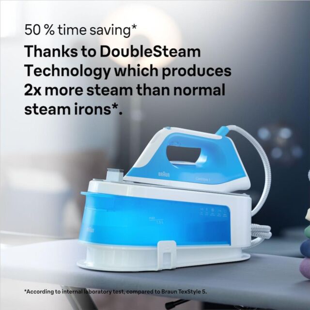 Braun IS1012BL CareStyle 1 Steam Station - Blue