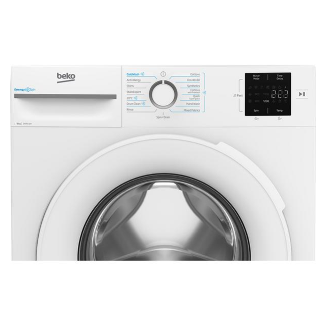 Beko BM3WT3841W Freestanding 8kg 1400rpm Washing Machine- White