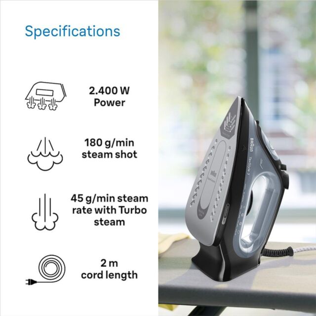 Braun SI3055BK TexStyle 3 Iron - Black