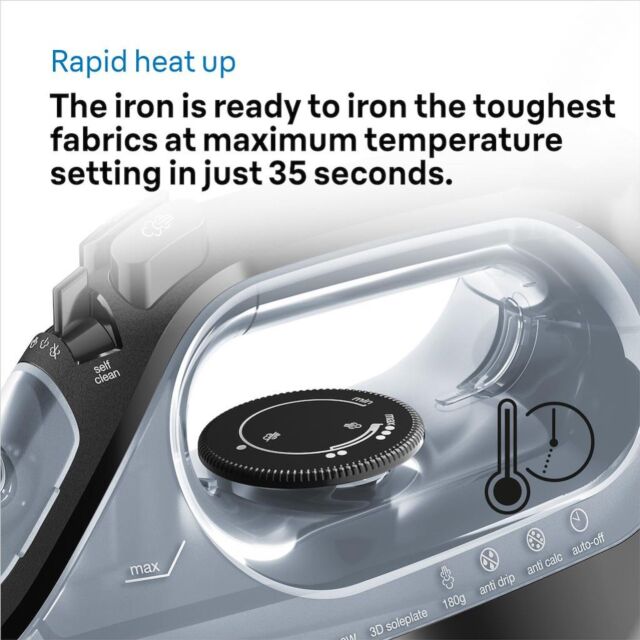 Braun SI3055BK TexStyle 3 Iron - Black