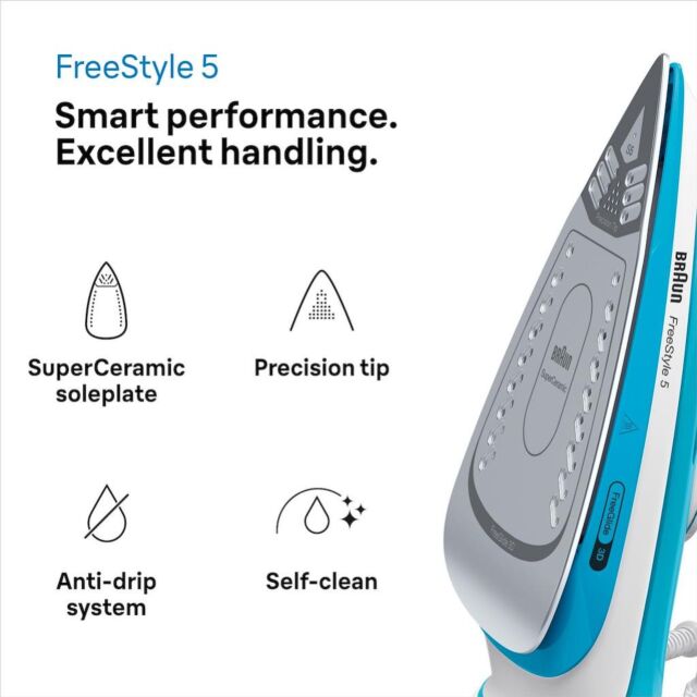 Braun SI5006BL TexStyle 5 Iron - Blue