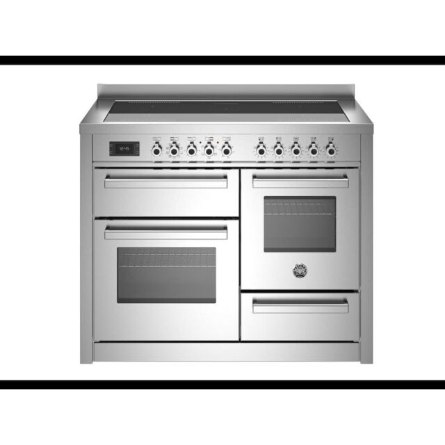 Bertazzoni PRO115I3EXT Professional 110cm Range Cooker XG Oven Induction Stainless Steel