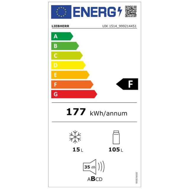 Liebherr UIK1514 Built-Under Fridge