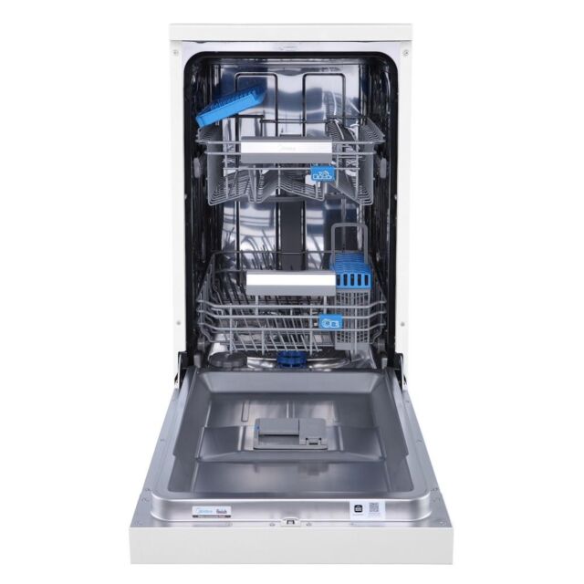 Midea MDWEF1034C(W)-WG-UK 10 Place Setting Freestanding Slimline 45cm Dishwasher - White