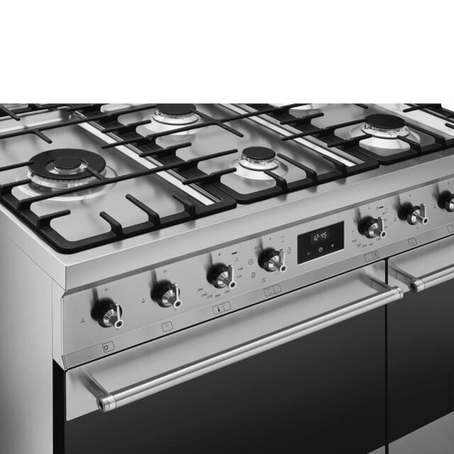 Smeg C92GMX2 90cm Dual Fuel Range Cooker