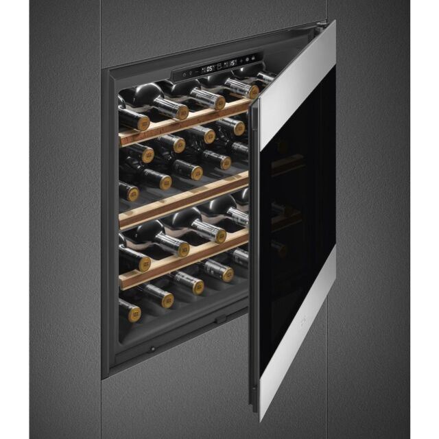 Smeg CVI129G 60cm Linea Integrated Wine Cooler