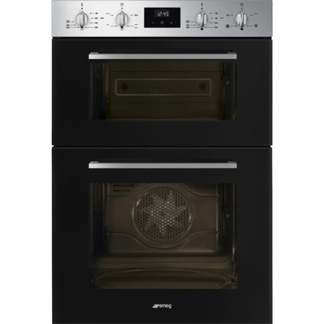 Smeg DOSF400B Built-In Double Oven - Black