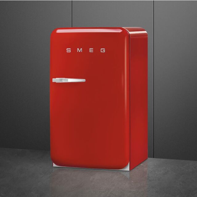 Smeg FAB10RRD6 Retro Mini Fridge Right Hand Hinge - Red