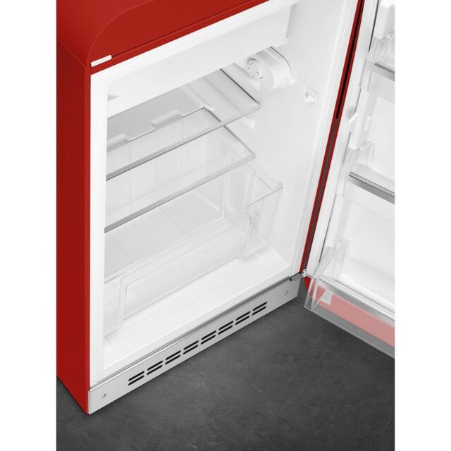 Smeg FAB10RRD6 Retro Mini Fridge Right Hand Hinge - Red