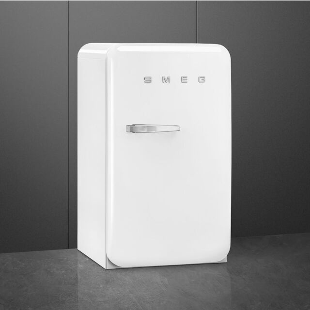 Smeg FAB10RWH6 Retro Mini Fridge Right Hand Hinge - White