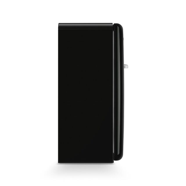 Smeg FAB28RBL5UK 60cm 50s Style Right Hand Hinge Fridge with Icebox, Black