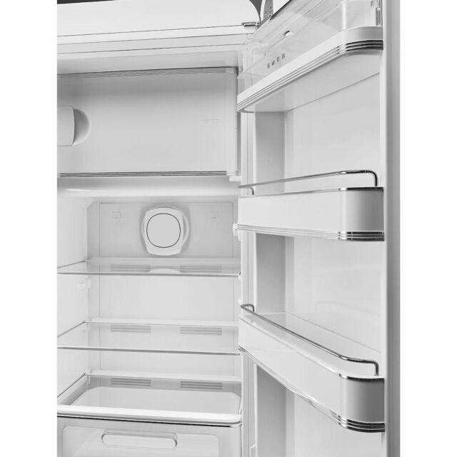 Smeg FAB28RWH5UK 60cm 50s Style Right Hand Hinge Fridge with Icebox, White