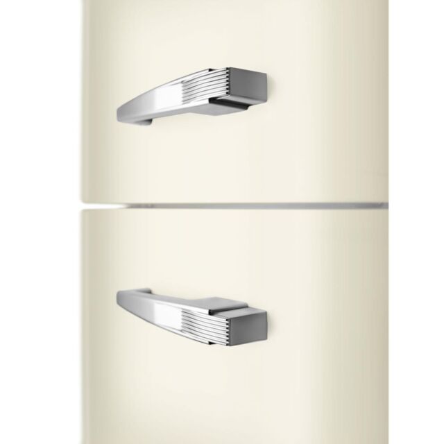 Smeg FAB30LCR6UK Retro Fridge Freezer Left Hand Hinge - Cream