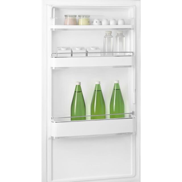 Smeg FAB30LCR6UK Retro Fridge Freezer Left Hand Hinge - Cream
