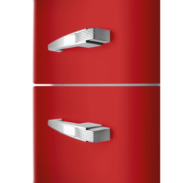 Smeg FAB30LRD6UK Retro Fridge Freezer Left Hand Hinge - Red