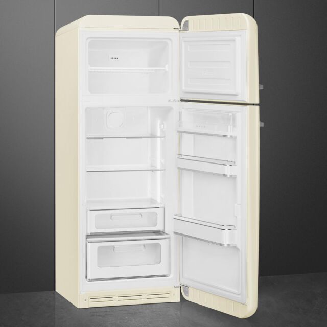 Smeg FAB30RCR6UK Retro Fridge Freezer Right Hand Hinge - Cream