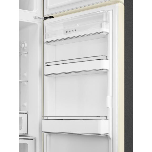 Smeg FAB30RCR6UK Retro Fridge Freezer Right Hand Hinge - Cream