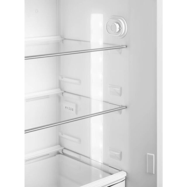 Smeg FAB30RSV6UK Retro Fridge Freezer Right Hand Hinge - Silver