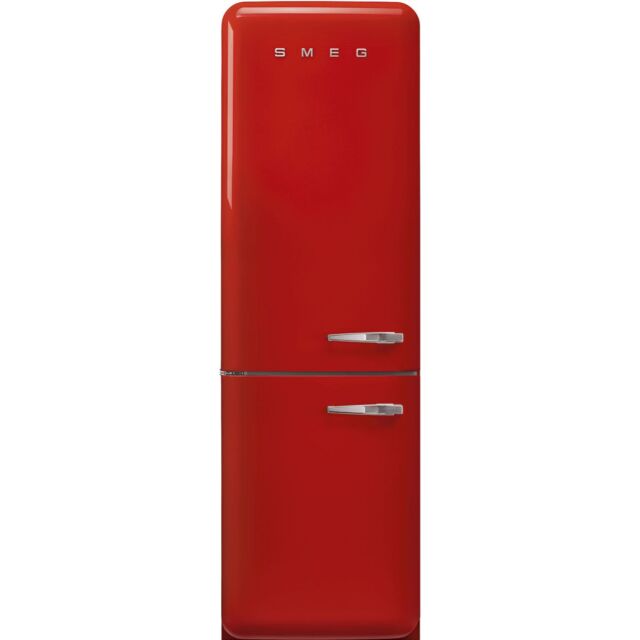 Smeg FAB32LRD6UK Retro Fridge Freezer Left Hand Hinge - Red