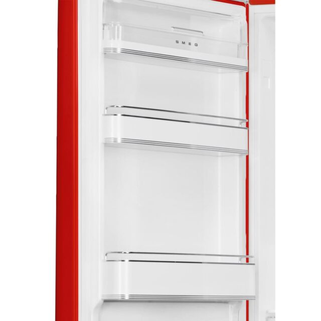 Smeg FAB32LRD6UK Retro Fridge Freezer Left Hand Hinge - Red