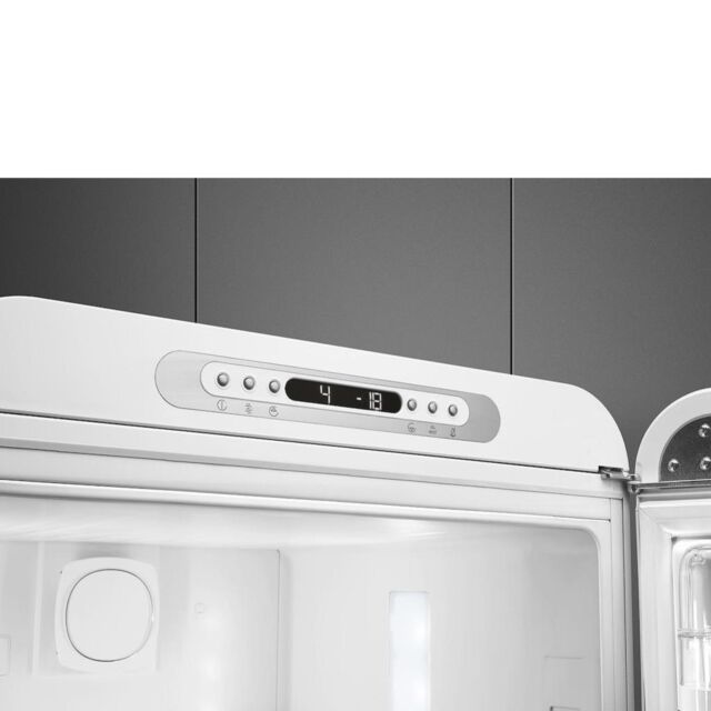 Smeg FAB32RWH5UK 60cm 50s Style Right Hand Hinge Fridge Freezer, White