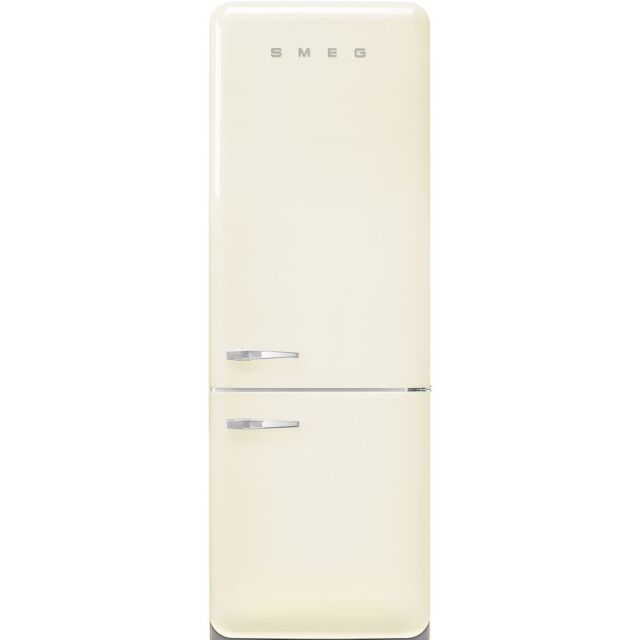 Smeg FAB38RCR5 70cm 50s Style Right Hand Hinge Fridge Freezer, Cream