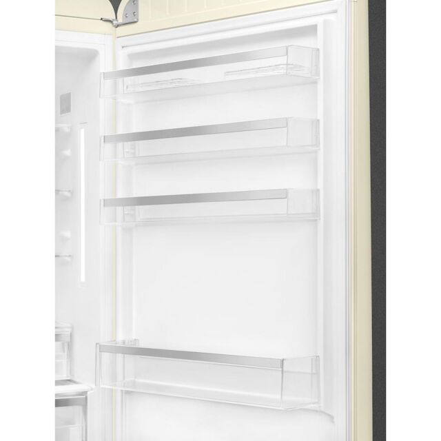 Smeg FAB38RCR5 70cm 50s Style Right Hand Hinge Fridge Freezer, Cream