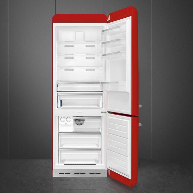 Smeg FAB38RRD6 Retro Fridge Freezer Right Hand Hinge - Red